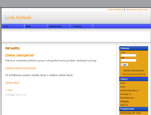 Tablet Screenshot of leosjuranek.cz